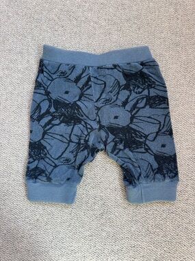 Bobo Choses Blue Floral Knit Baby/Toddler Pants